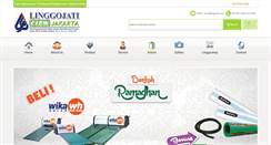 Desktop Screenshot of linggojati.com